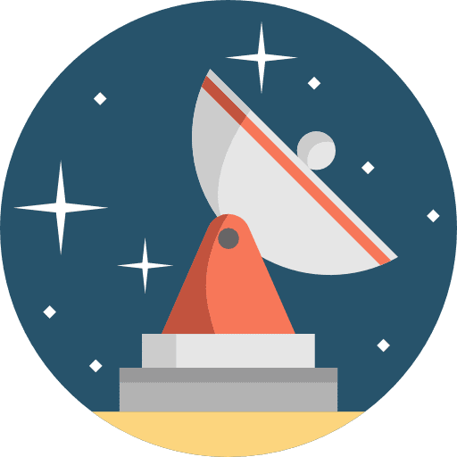 Satellite dish antenna satellite dish technology icon Satellite dish antenna satellite dish technology icon