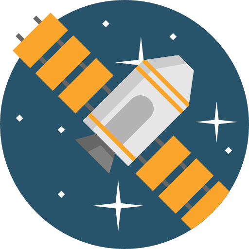 Satellite communication connection communications icon Satellite communication connection communications icon