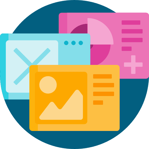 Visualization multimedia interface play icon