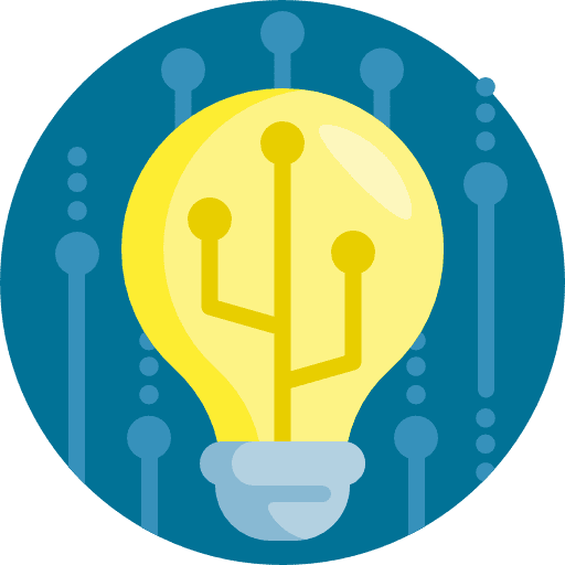 Lightbulb electronics ecology power icon