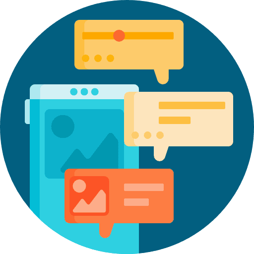 Chat communications chat conversation icon