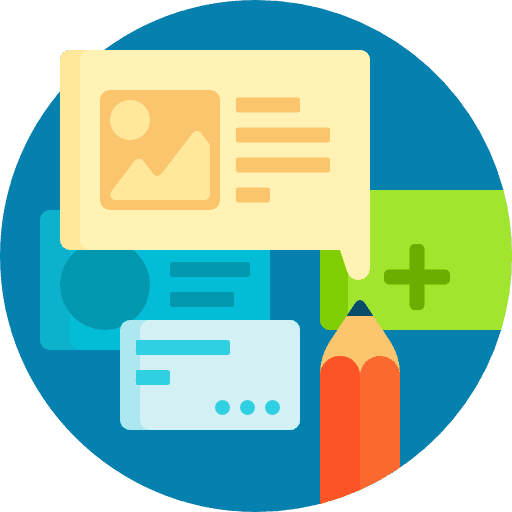 Concept communications concept paper icon