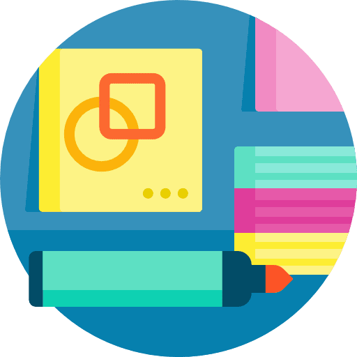 Sticky note notes marker shapes icon