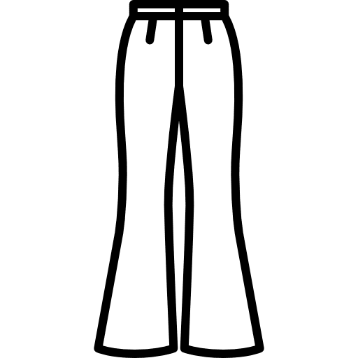 Flare pants clothing femenine fashion icon