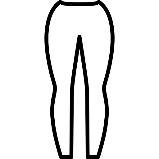 Leggins women clothing pants icon