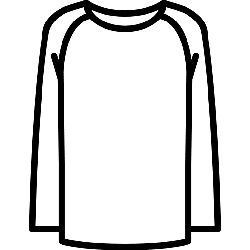 Long sleeves t shirt men shirts man icon