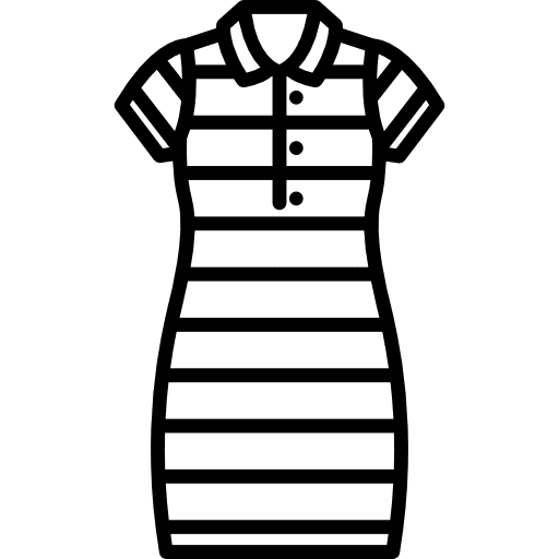 Dress fashion clothing dresses icon