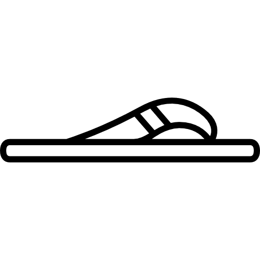 Flip flops clothing fashion footwear icon