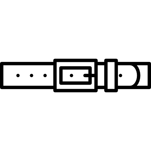 Belt accessory trousers pants icon