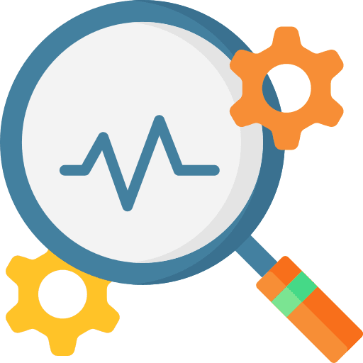 Analytic tool analytic assess icon