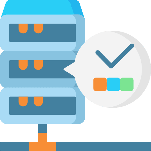 Availability storage network computer icon