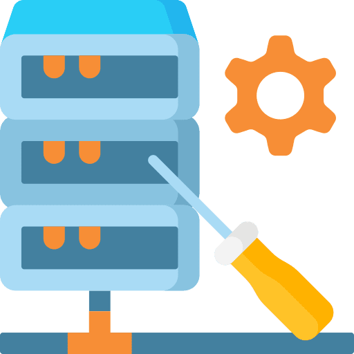 Maintenance database maintenance settings icon