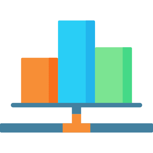 Graph bar computer graph bar multimedia icon