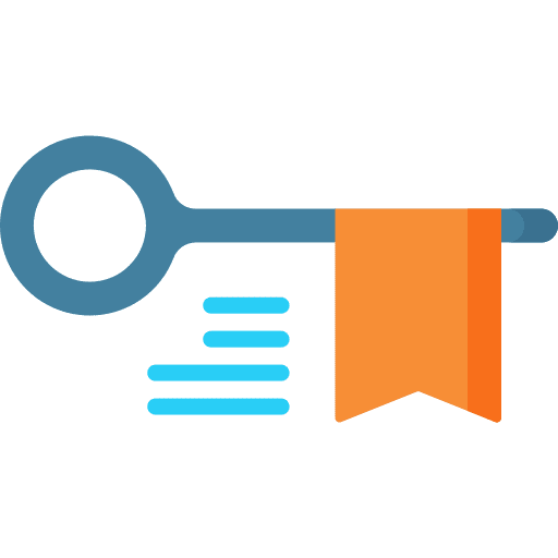 Keyword sem key positioning icon