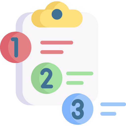 Requirement files and folders planning step 2 icon