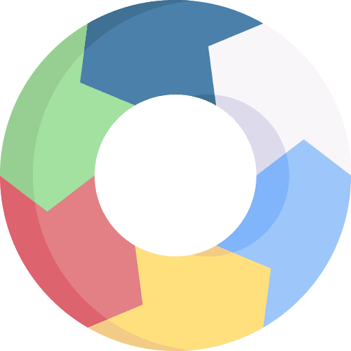 Agile arrow sprint tasks icon