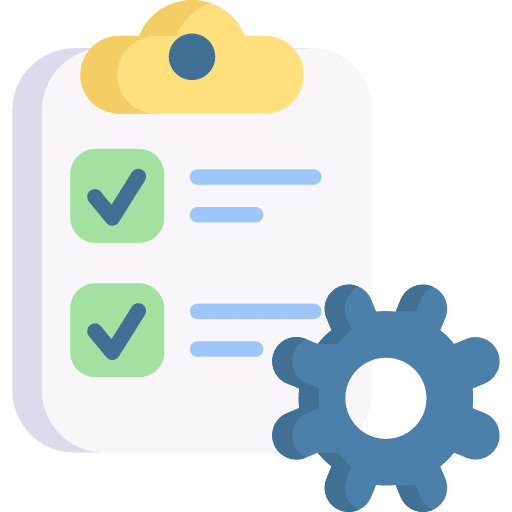 Specification process specification project icon