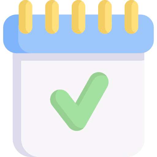Successful organization event planning icon