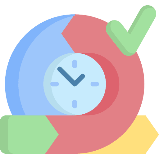 Agile clock time agile icon