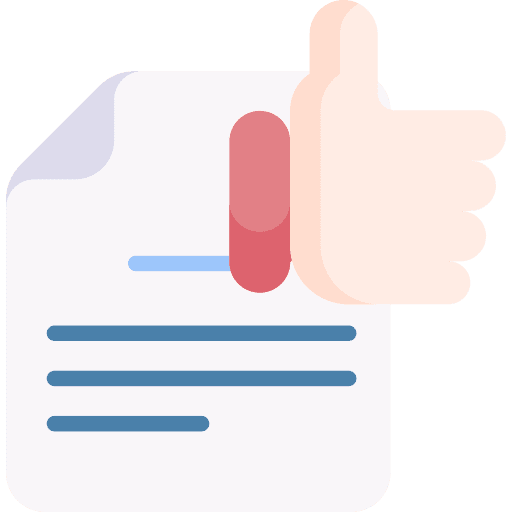 Approval approval approve paper icon