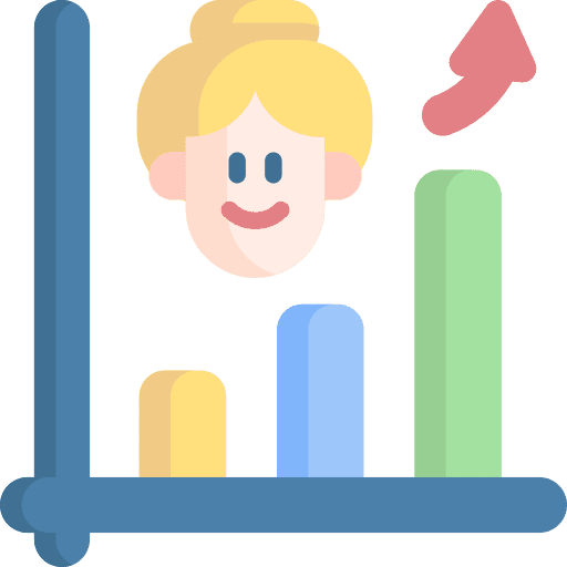 Involved involved bar chart user icon