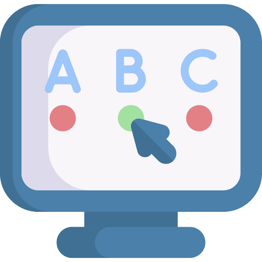 Testing computer code desktop icon