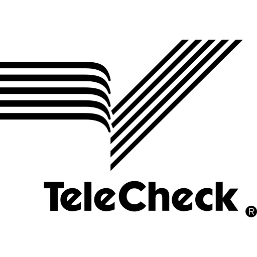 Symbols pay logos symbols telecheck icon