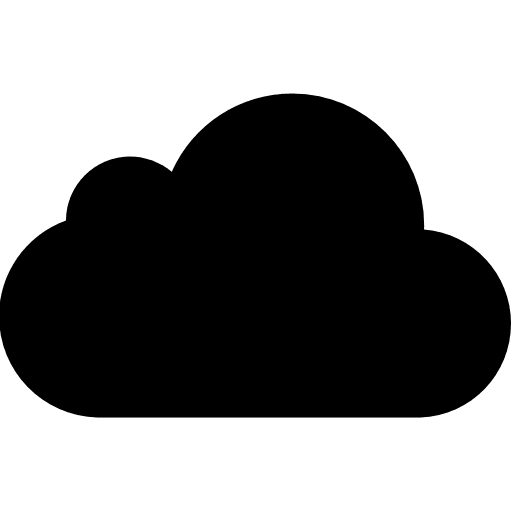 Cloud computing interface multimedia option cloud computing icon Cloud computing interface multimedia option cloud computing icon