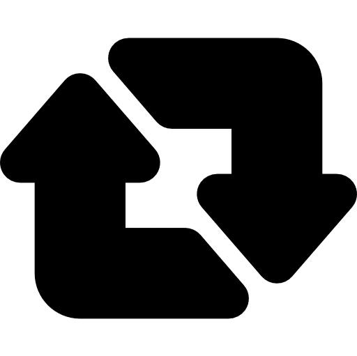 Retweet symbol social network shapes and symbols icon Retweet symbol social network shapes and symbols icon