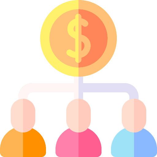 Shareholder partnership agreement business and finance icon Shareholder partnership agreement business and finance icon