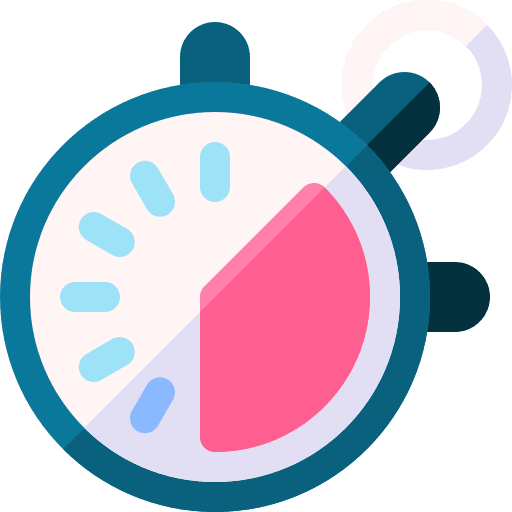 Time management chronometer time management chrono icon Time management chronometer time management chrono icon