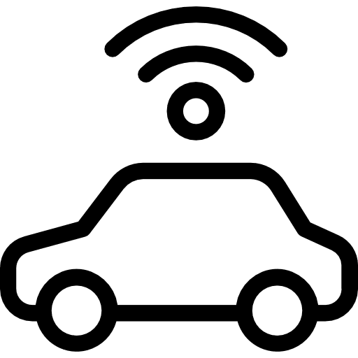 Car cars signal communications icon