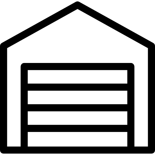 Garage business car garage icon