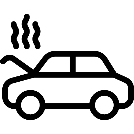 Car repair transport vehicle transportation icon