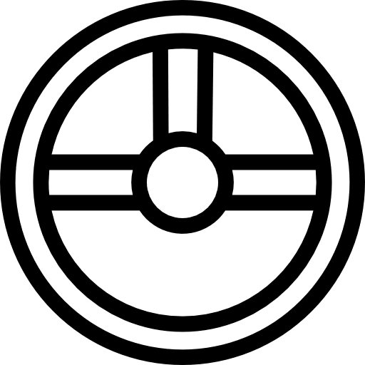 Steering wheel steering automobile sports icon