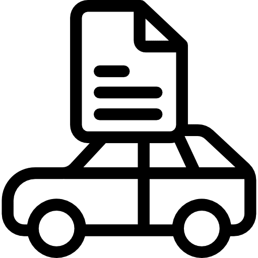 Car automobile transport transportation icon