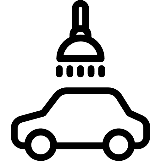 Car wash car wash transportation vehicle icon