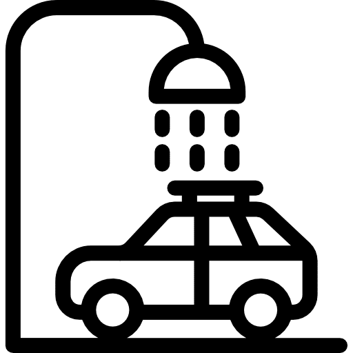 Car wash transport car wash automobile icon