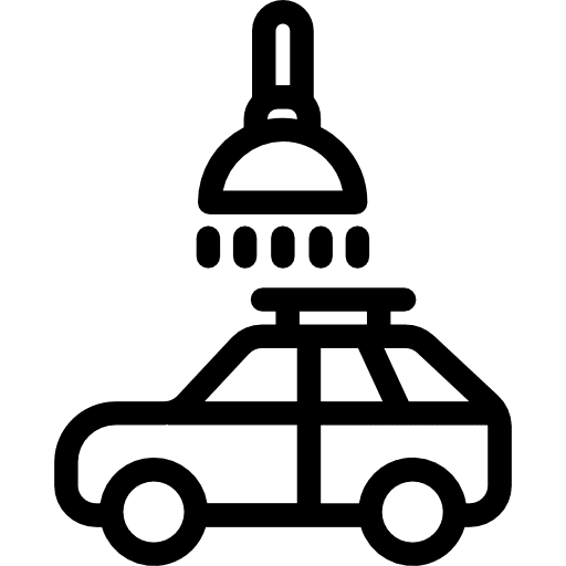 Car wash transportation car wash vehicle icon