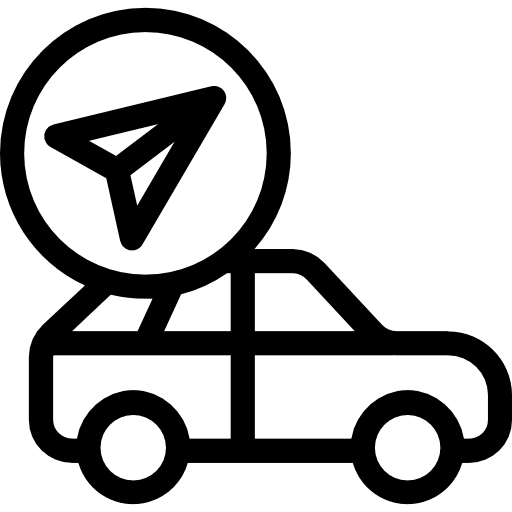 Car transport vehicle car icon