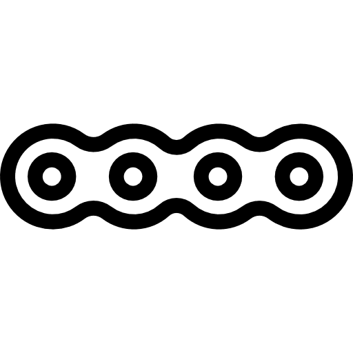 Chain car transportation chain icon