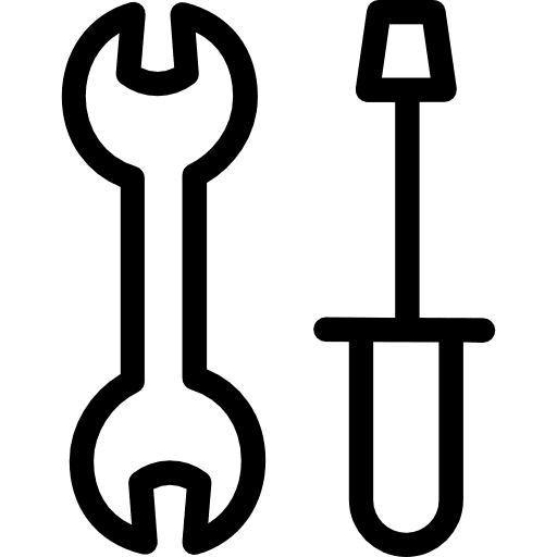 Tools edit tools screwdriver improvement icon