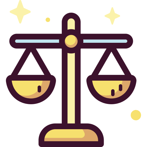 Balance balance law justice scale icon