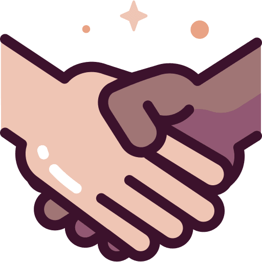 Handshake ally reconciliation empathy icon
