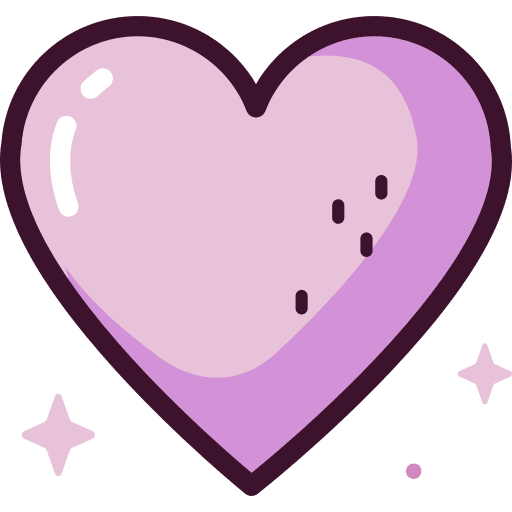 Heart loyalty love charity icon