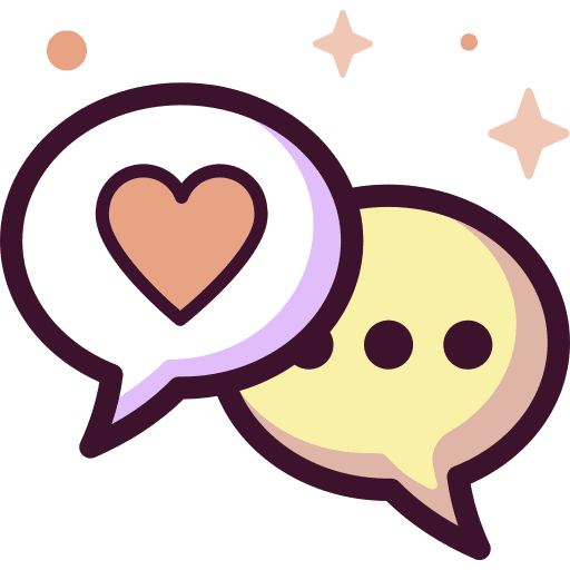 Talk talk speech bubble communications icon