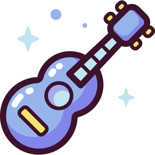 Ukulele guitar ukulele orchestra icon