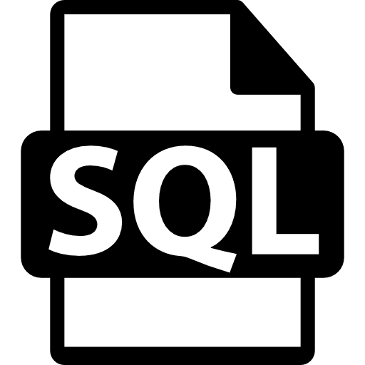 Sql file symbol sql symbol sql file interface icon