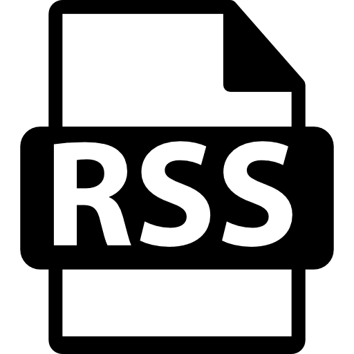 Rss file format symbol file format format interface icon