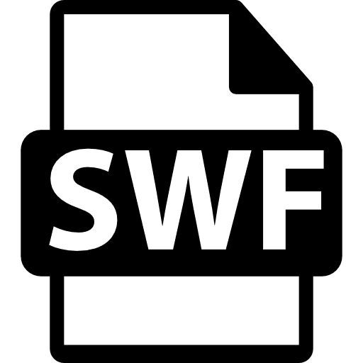 Swf file format symbol swf interface swf format icon